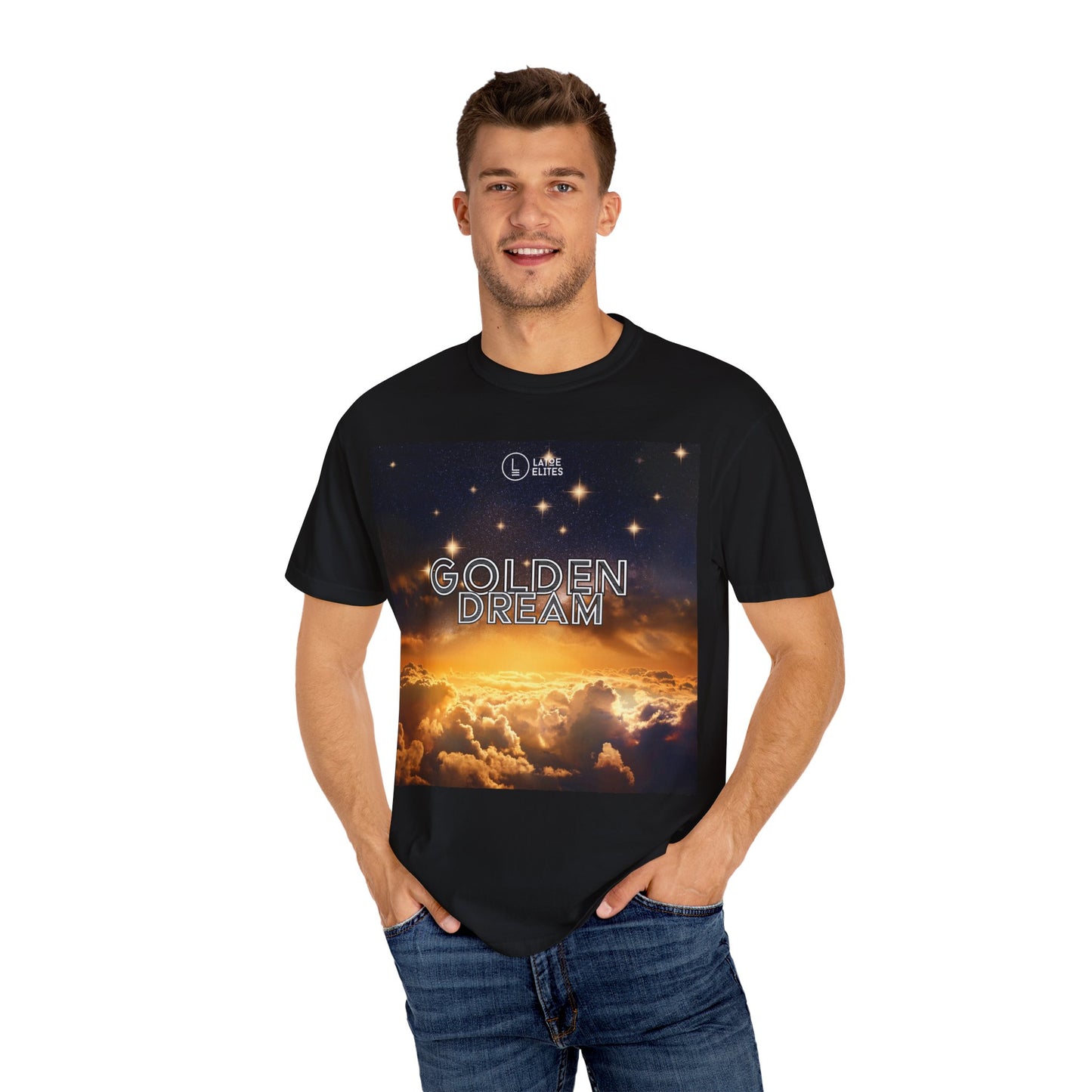 "Golden Dream" album graphic Dyed T-shirt